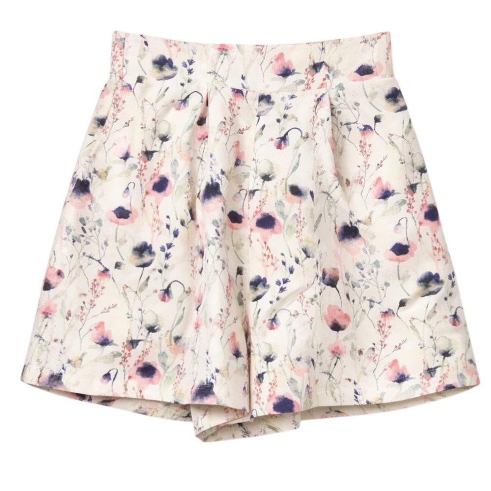 NWT Mulla Parisian Cottagecore Shorts Women Size Medium Coquette Springcore